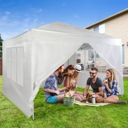 10''x10''(3 x 3m) Two Doors & Two Windows Practical Waterproof Right-Angle Folding Tent  XH