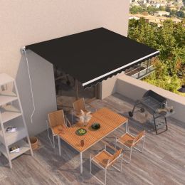 Automatic Retractable Awning Anthracite